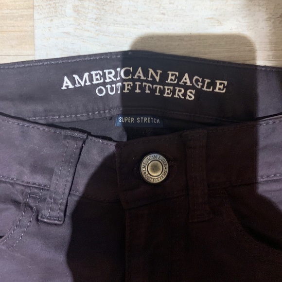 American eagle purple stretch jegging NWOT - Picture 6 of 6